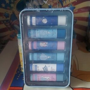 Disney Princess Blue and Pink Lip Balm Collection